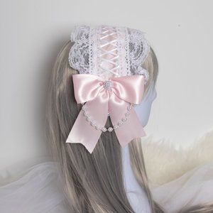 Lolita headband in Pink